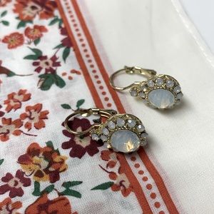 Excellent Condition Moonstone Drop Earrings